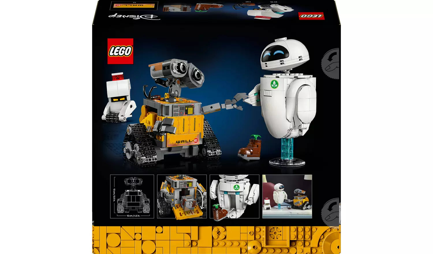 LEGO Disney Pixar WALL-E and EVE Set 43279 | Ages 18+ | New LEGO