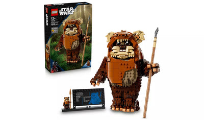 LEGO Star Wars Wicket the Ewok Figure Building Toy | Ages 12+ | Model 75430 | New LEGO