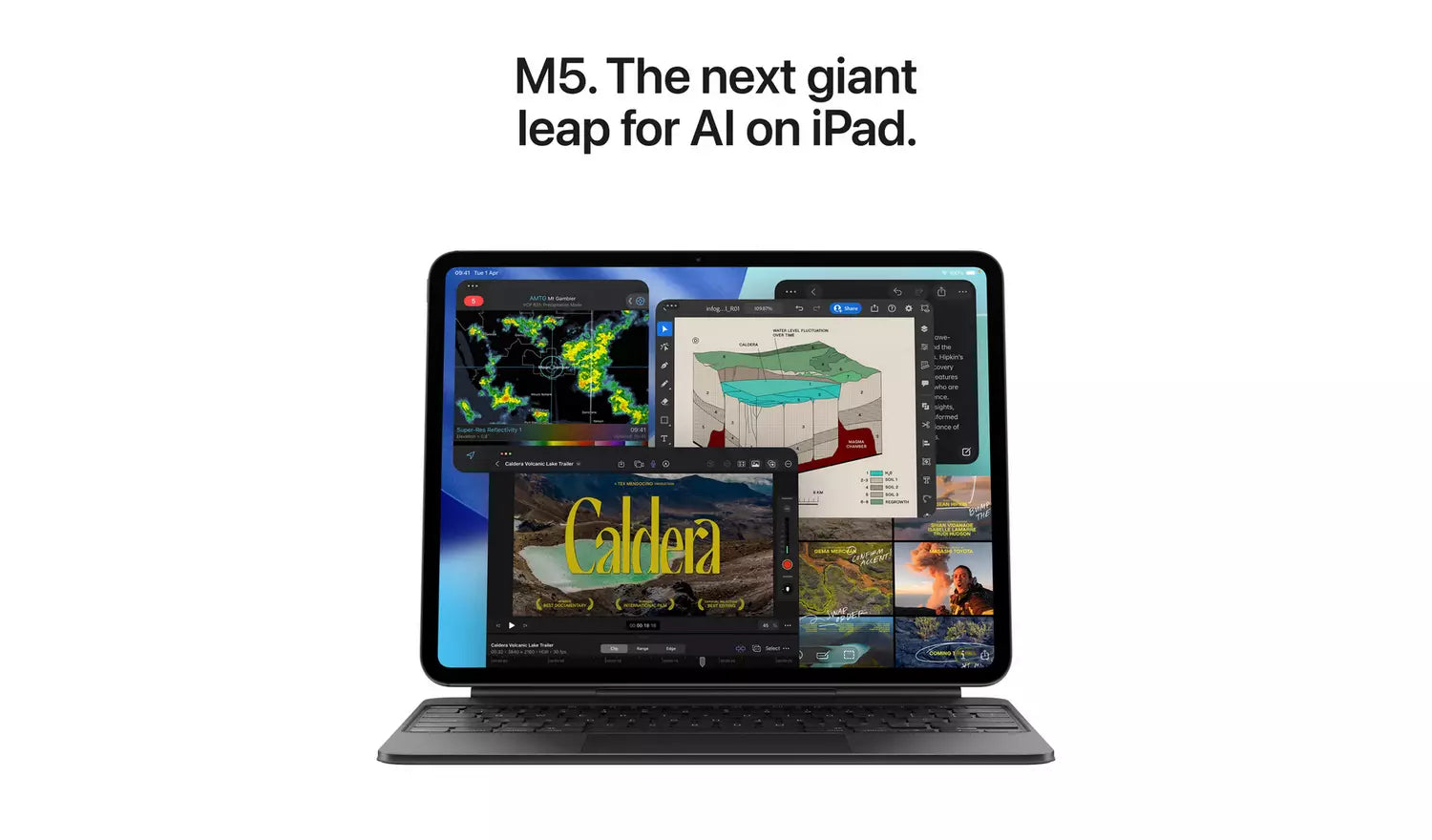 Apple iPad Pro 11-inch (2025) M5, 256GB, Wi-Fi + Cellular, Silver (New) Apple