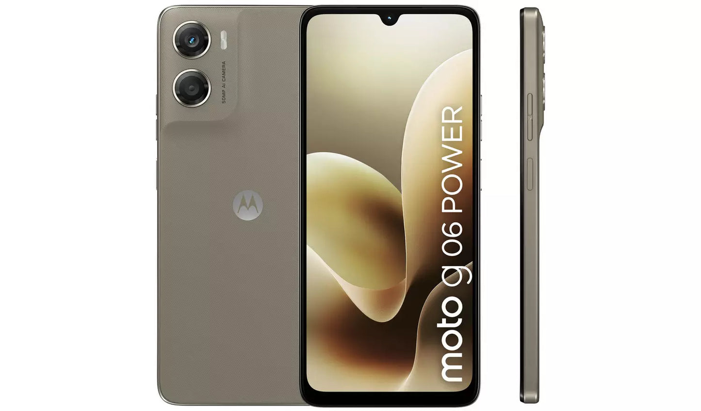 Motorola G06 POWER 64GB AI Mobile Phone – Laurel Oak Unlocked Smartphone (New) Motorola