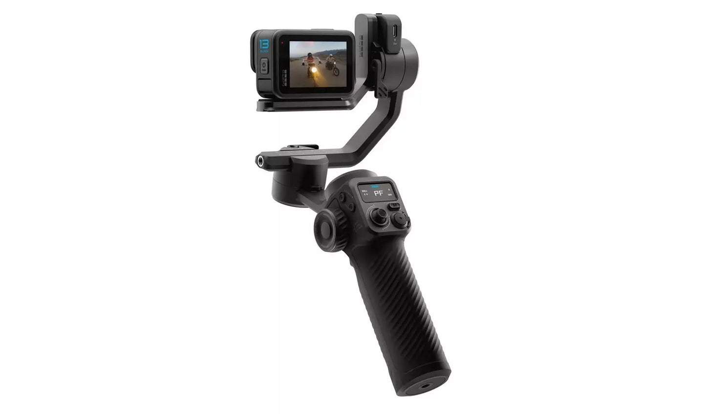 GoPro Fluid Pro AI Camera Gimbal – Black 3-Axis Smart Stabiliser with AI Tracking - (New) Go Pro