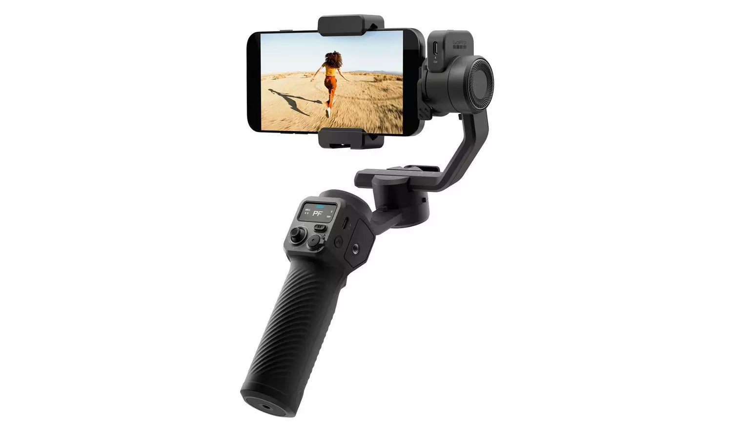 GoPro Fluid Pro AI Camera Gimbal – Black 3-Axis Smart Stabiliser with AI Tracking - (New) Go Pro
