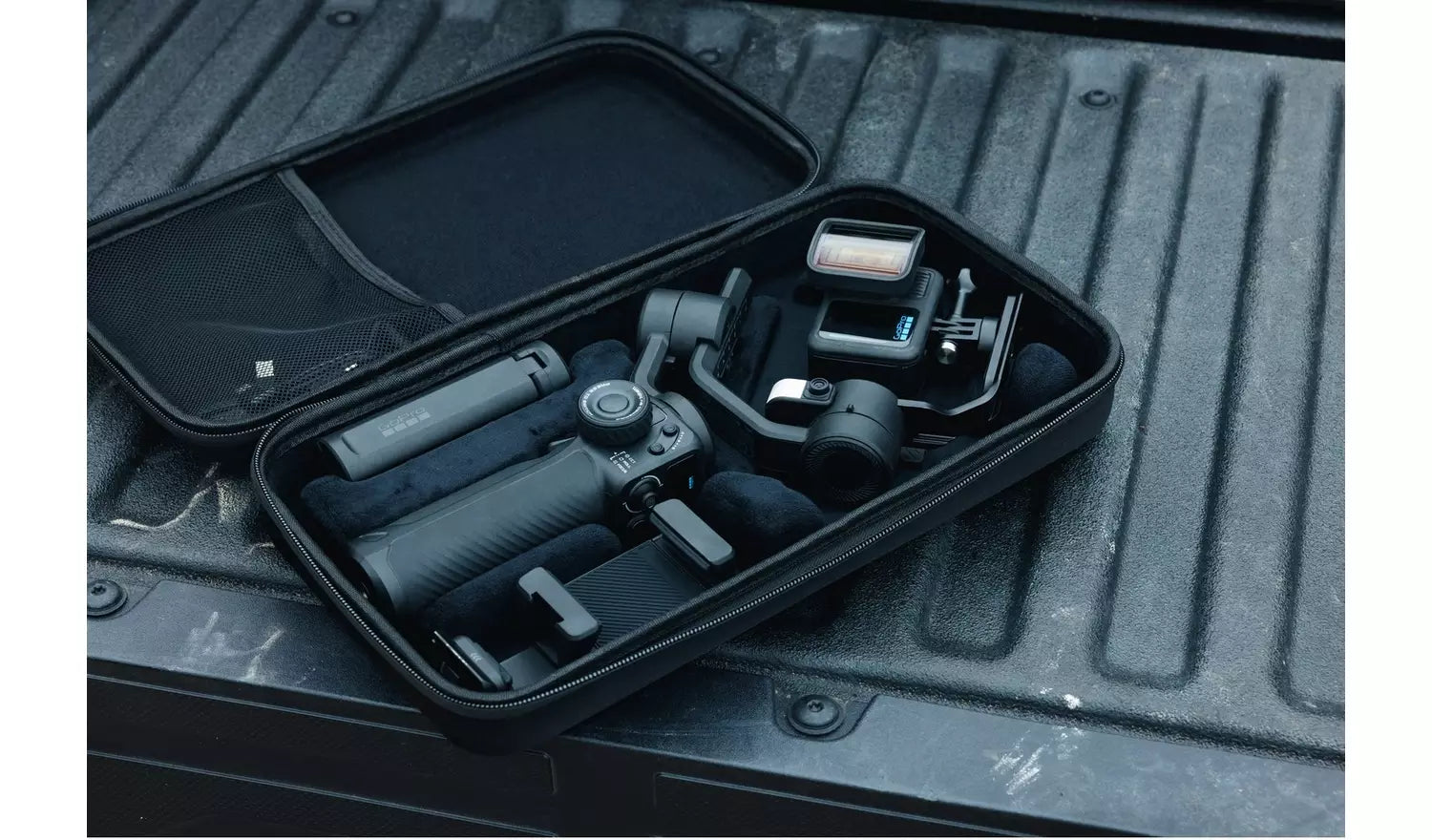 GoPro Fluid Pro AI Camera Gimbal – Black 3-Axis Smart Stabiliser with AI Tracking - (New) Go Pro
