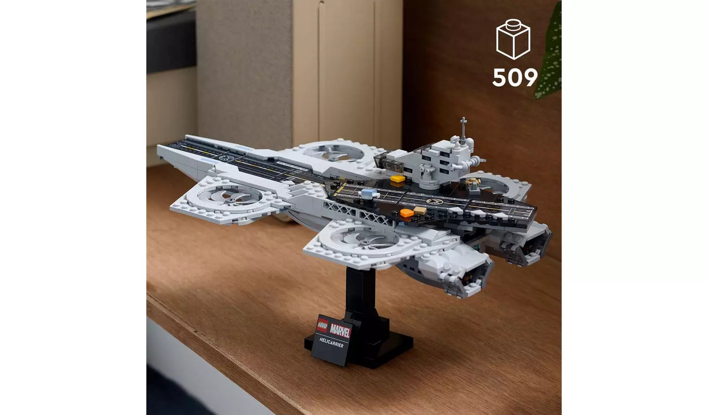LEGO Marvel The Avengers Helicarrier Aircraft Set | Ages 18+ | Model 76295 | NEW LEGO