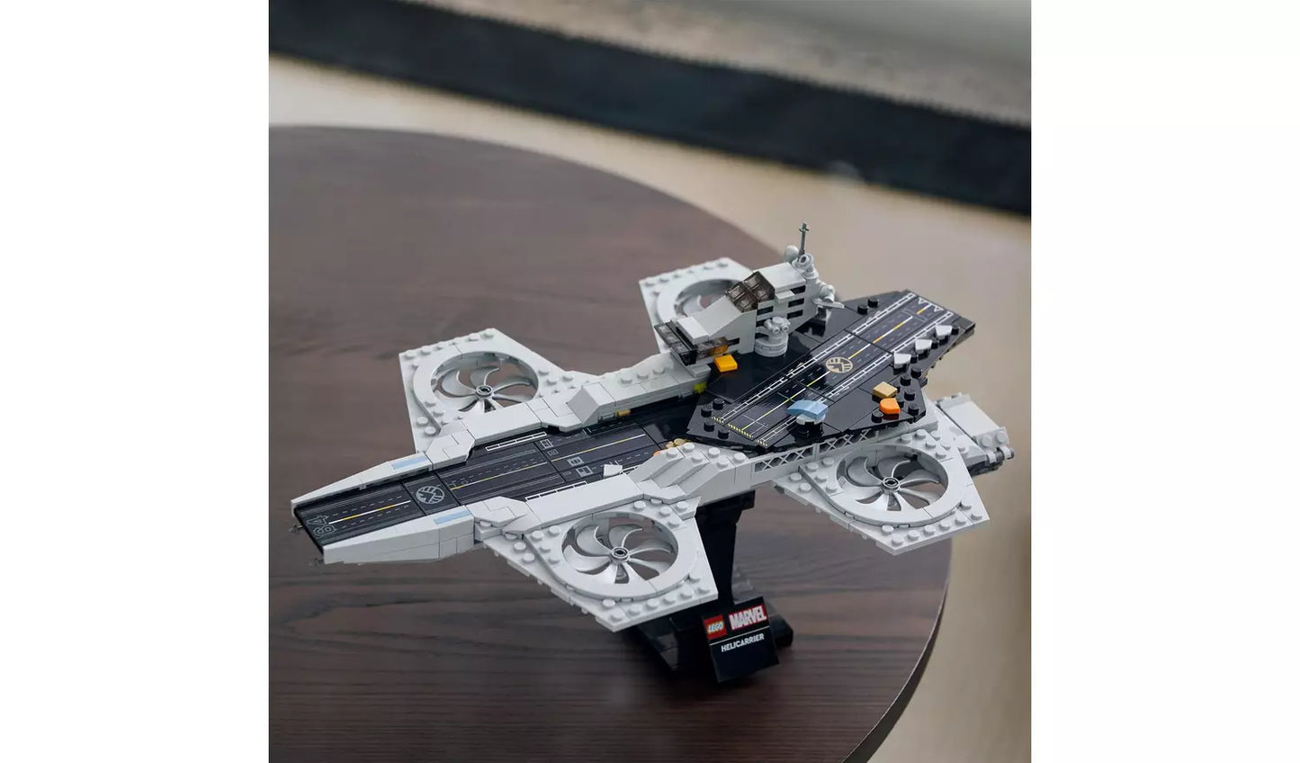 LEGO Marvel The Avengers Helicarrier Aircraft Set | Ages 18+ | Model 76295 | NEW LEGO