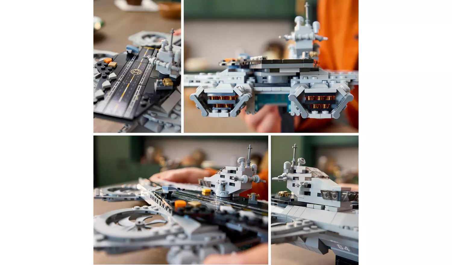 LEGO Marvel The Avengers Helicarrier Aircraft Set | Ages 18+ | Model 76295 | NEW LEGO