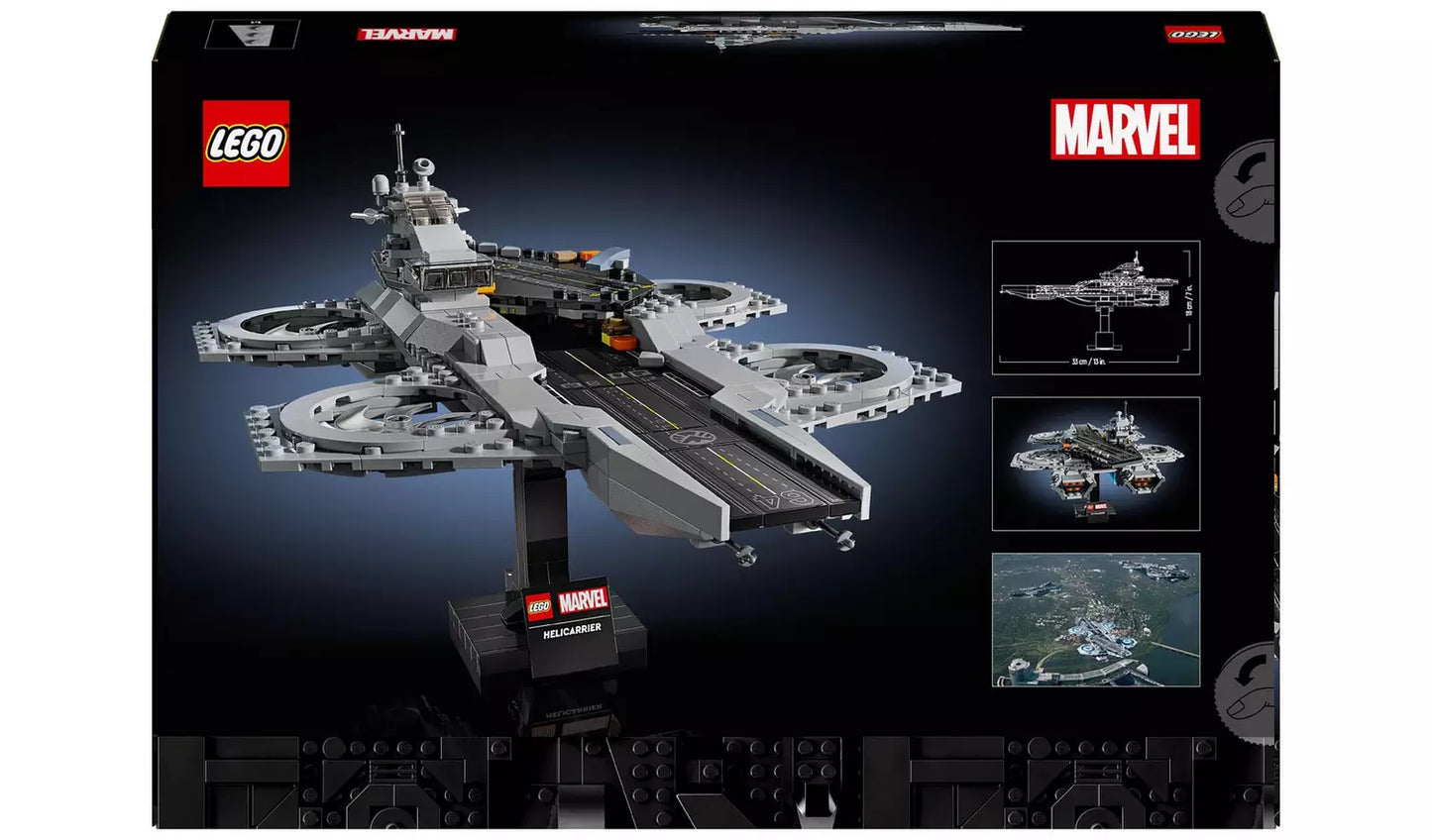 LEGO Marvel The Avengers Helicarrier Aircraft Set | Ages 18+ | Model 76295 | NEW LEGO