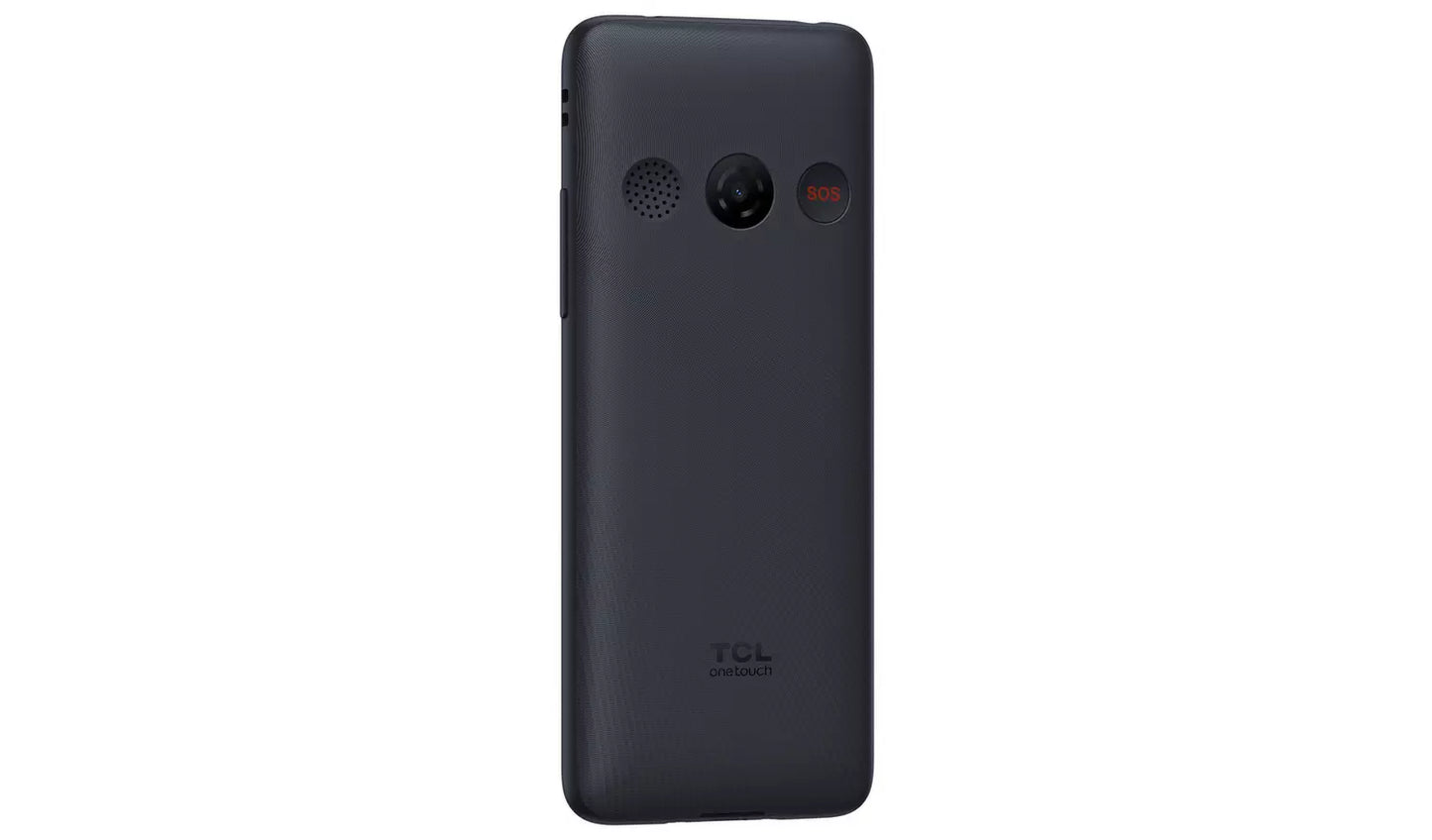 TCL OneTouch 4042S Mobile Phone – Black Unlocked 4G Feature Phone (New) TCL