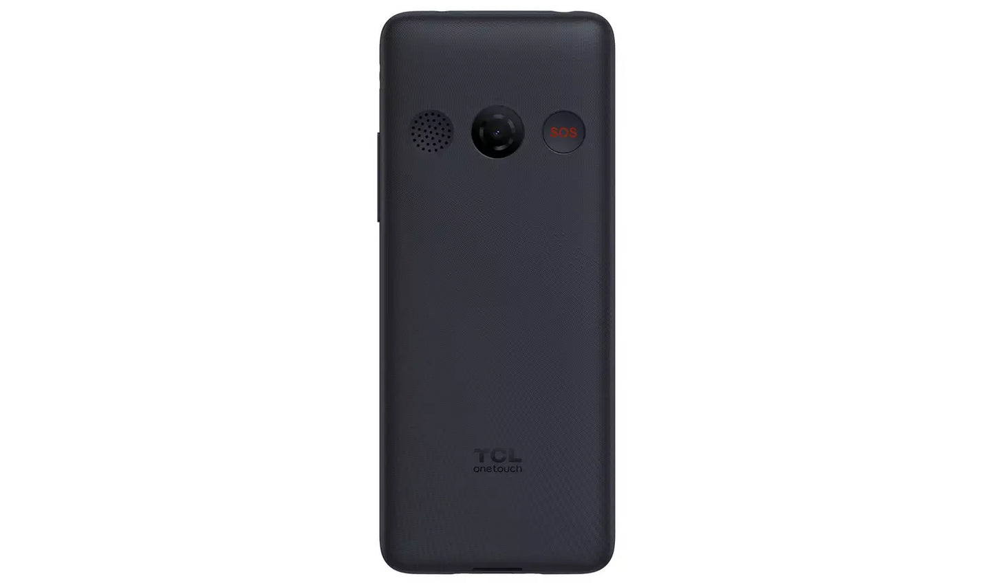 TCL OneTouch 4042S Mobile Phone – Black Unlocked 4G Feature Phone (New) TCL