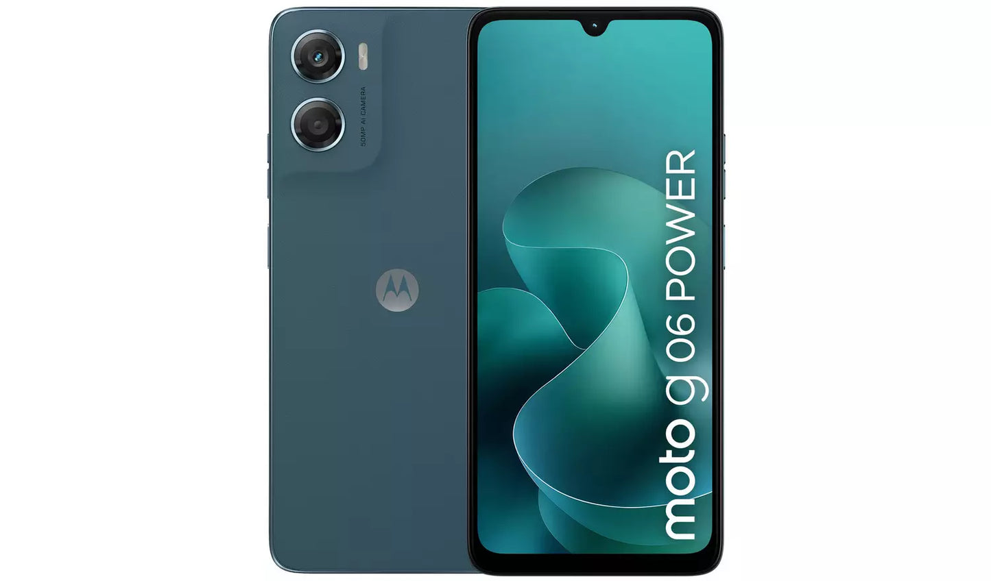 Motorola G06 POWER 64GB AI Mobile Phone – Blue Unlocked Smartphone (New) Motorola