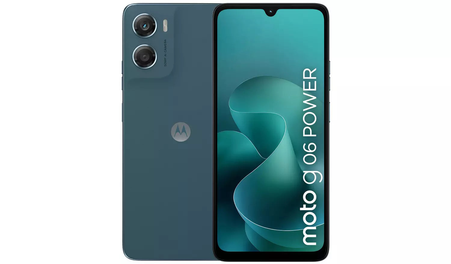 Motorola G06 POWER 64GB AI Mobile Phone – Blue Unlocked Smartphone (New) Motorola