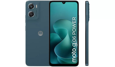 Motorola G06 POWER 64GB AI Mobile Phone – Blue Unlocked Smartphone (New) Motorola