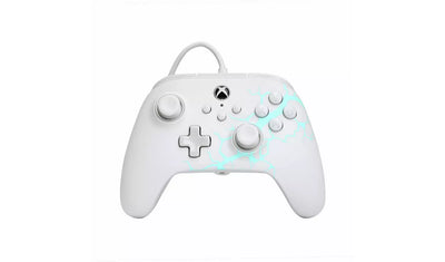 PowerA Advantage Xbox Wired Controller – Ice White (New) PowerA