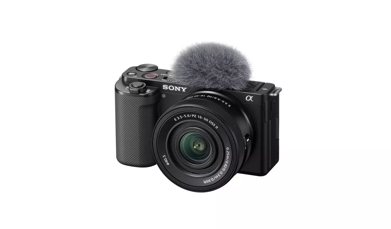 Sony Alpha ZV-E10 Mirrorless Vlogging Camera with 16–50mm Lens Kit Sony