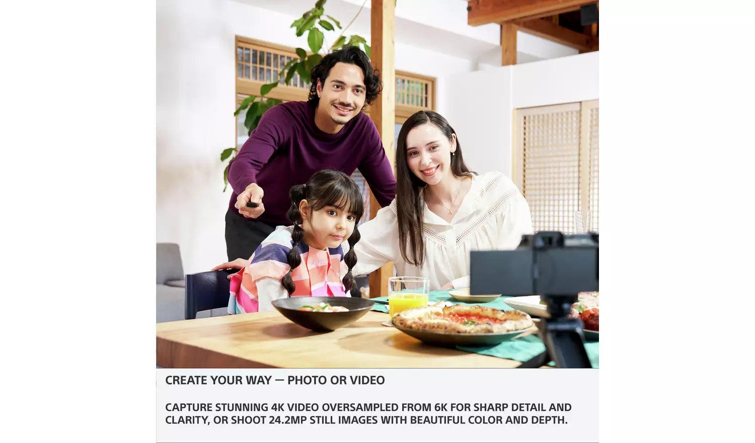 Sony Alpha ZV-E10 Mirrorless Vlogging Camera with 16–50mm Lens Kit Sony