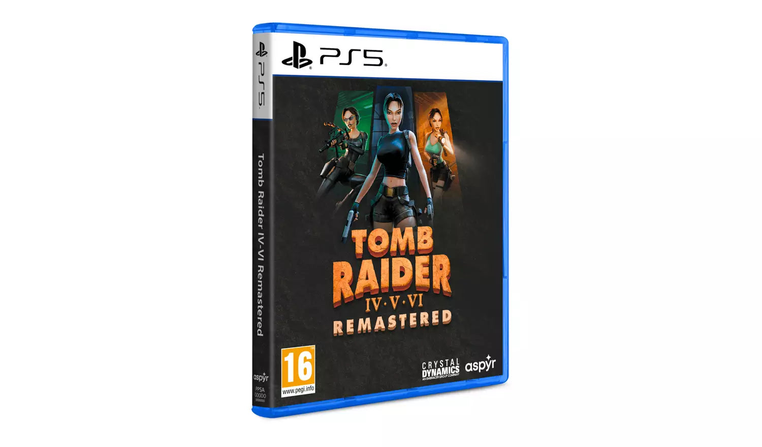 Tomb Raider IV V VI Remastered – PS5 | Ages 16+ (New) PS5