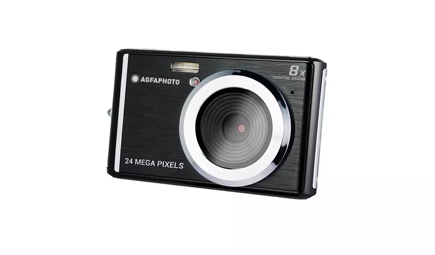 Agfa DC5500 Digital Camera – Black Compact 24MP Point & Shoot (New) AGFA