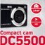 Agfa DC5500 Digital Camera – Black Compact 24MP Point & Shoot (New) AGFA