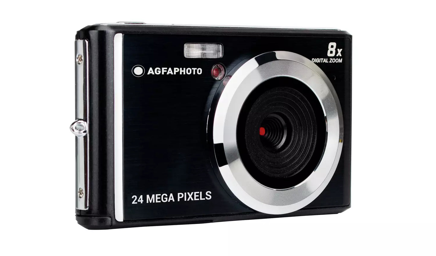 Agfa DC5500 Digital Camera – Black Compact 24MP Point & Shoot (New) AGFA