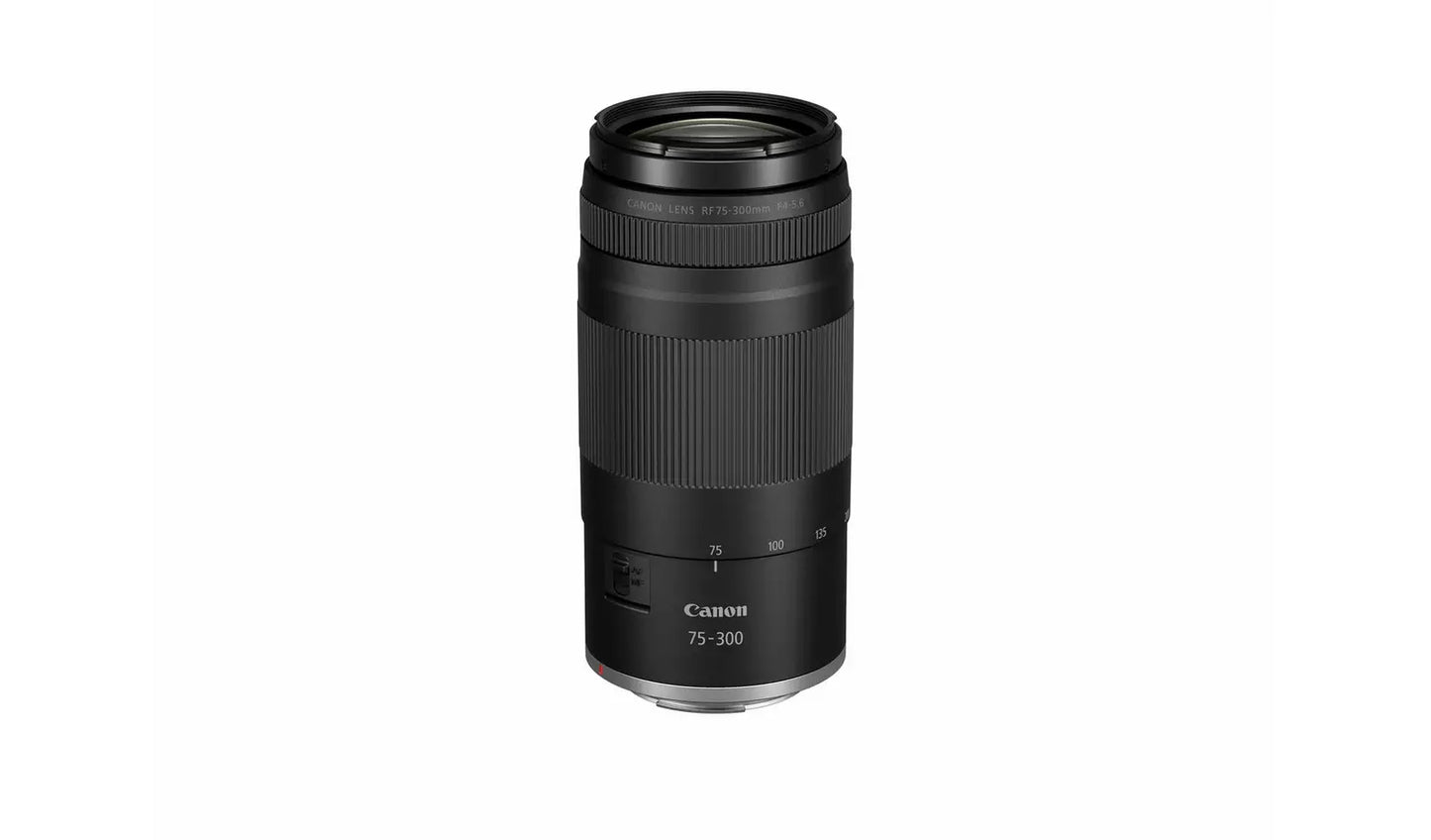 Canon RF 75-300mm f/4-5.6 Telephoto Zoom Lens – RF Mount (New) Canon