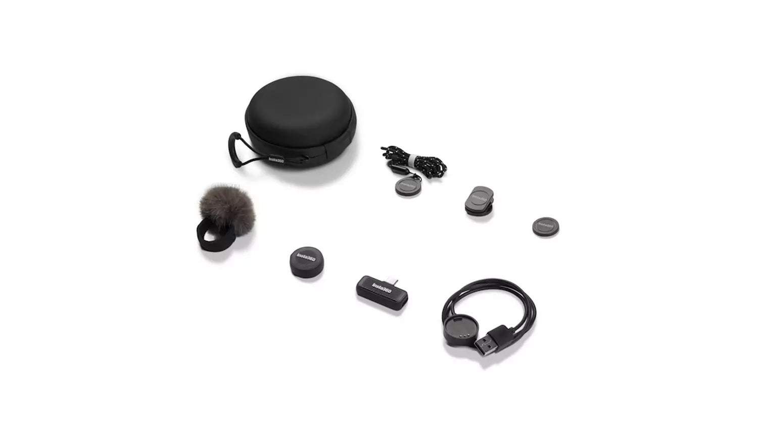 Insta360 Mic Air Wireless Microphone Kit (1TX + 1RX) – Compact Creator Audio System (New) Insta360