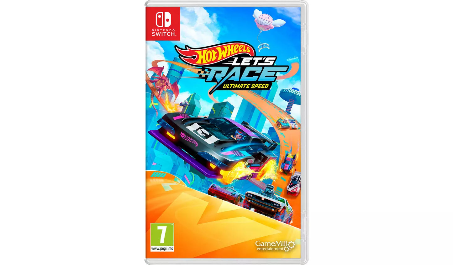 Hot Wheels Let's Race: Ultimate Speed – Nintendo Switch Game | Physical Game Card | 7+ (New) Nintendo