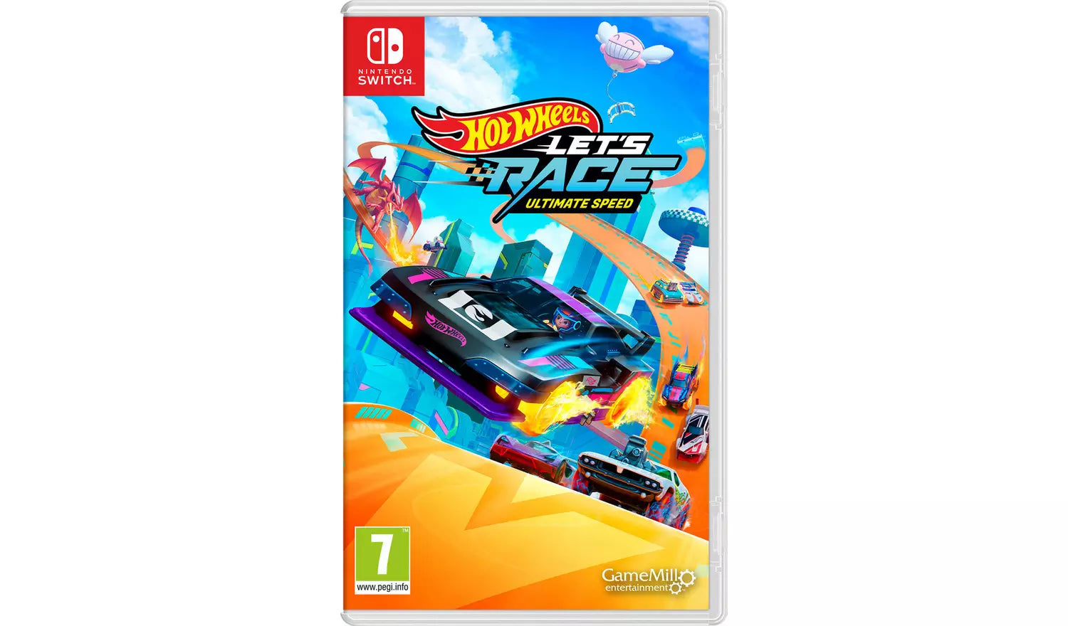 Hot Wheels Let's Race: Ultimate Speed – Nintendo Switch Game | Physical Game Card | 7+ (New) Nintendo