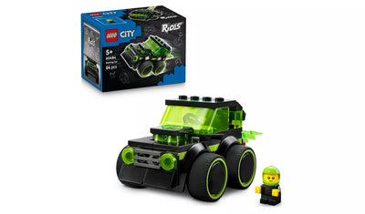 LEGO City Rides – Gaming Race Car Toy with Minifigure | Ages 5+ | Model 60484 | New LEGO