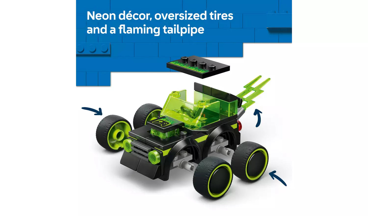 LEGO City Rides – Gaming Race Car Toy with Minifigure | Ages 5+ | Model 60484 | New LEGO