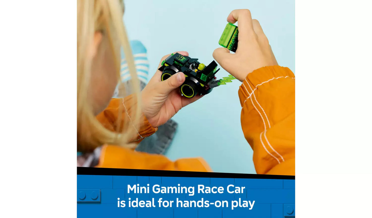 LEGO City Rides – Gaming Race Car Toy with Minifigure | Ages 5+ | Model 60484 | New LEGO