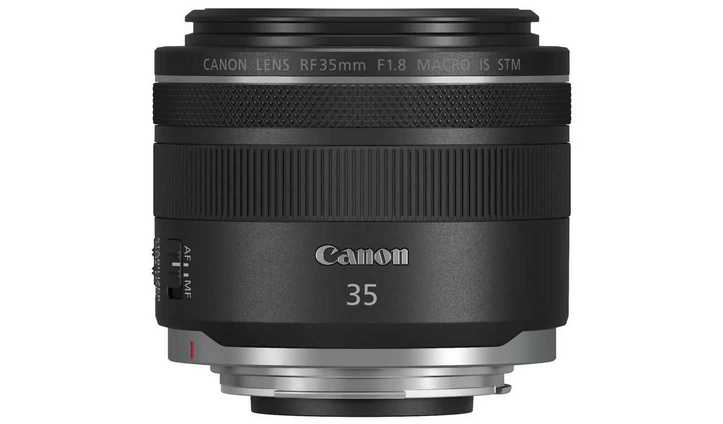 Canon RF 35mm f/1.8 Macro IS STM Lens – Wide Angle Prime with IS (New) Canon