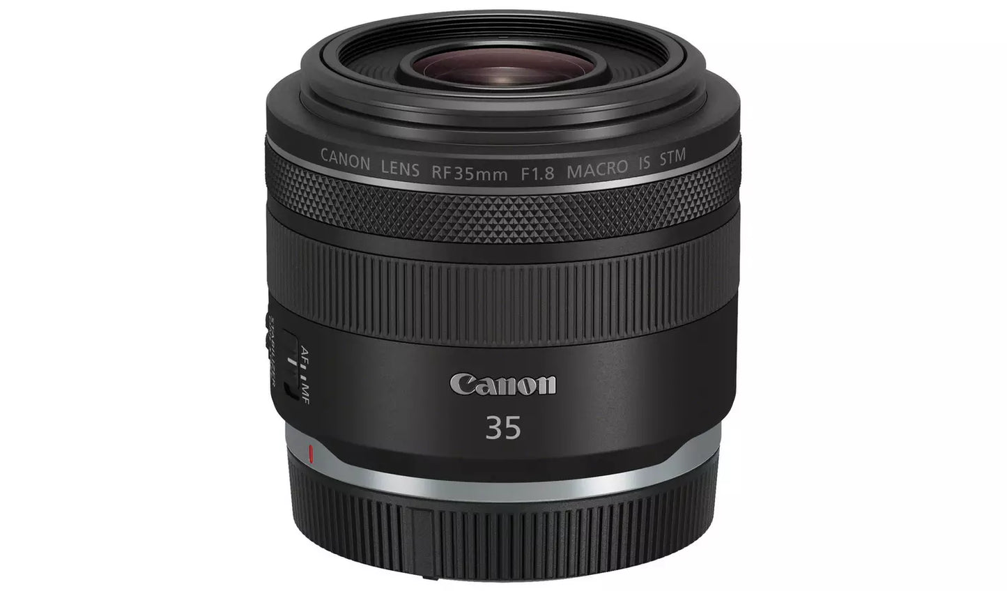 Canon RF 35mm f/1.8 Macro IS STM Lens – Wide Angle Prime with IS (New) Canon