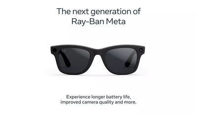 Ray-Ban Meta Wayfarer Gen 2 - Matte Blk, Polarised Graphite (New) Meta