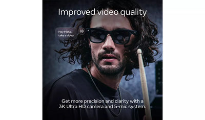 Ray-Ban Meta Wayfarer Gen 2 - Shiny Black, Green (New) Meta