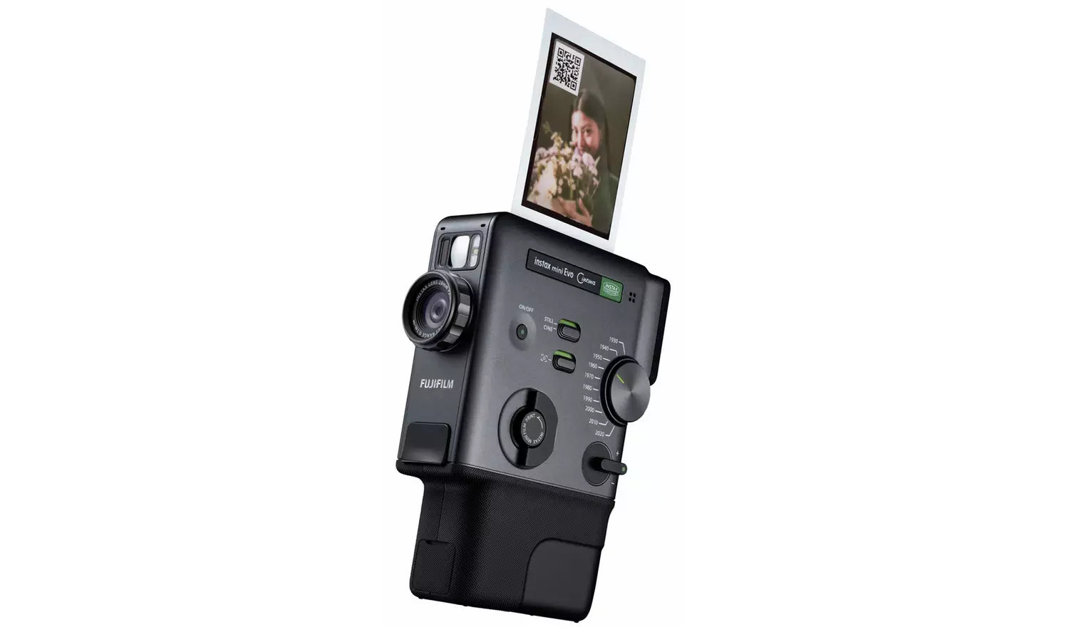 instax mini Evo Cinema Instant Camera - Black (New) Fujifilm