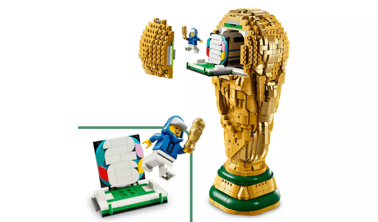 LEGO Editions FIFA World Cup Official Trophy Model Kit | Ages 12+ | Model 43020 | New LEGO