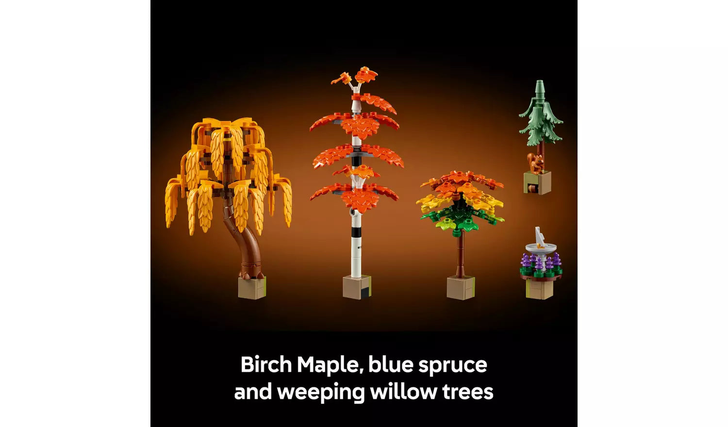 LEGO Icons Autumn Cottage Garden Model Kit | Ages 18+ | Model 11372 | NEW LEGO