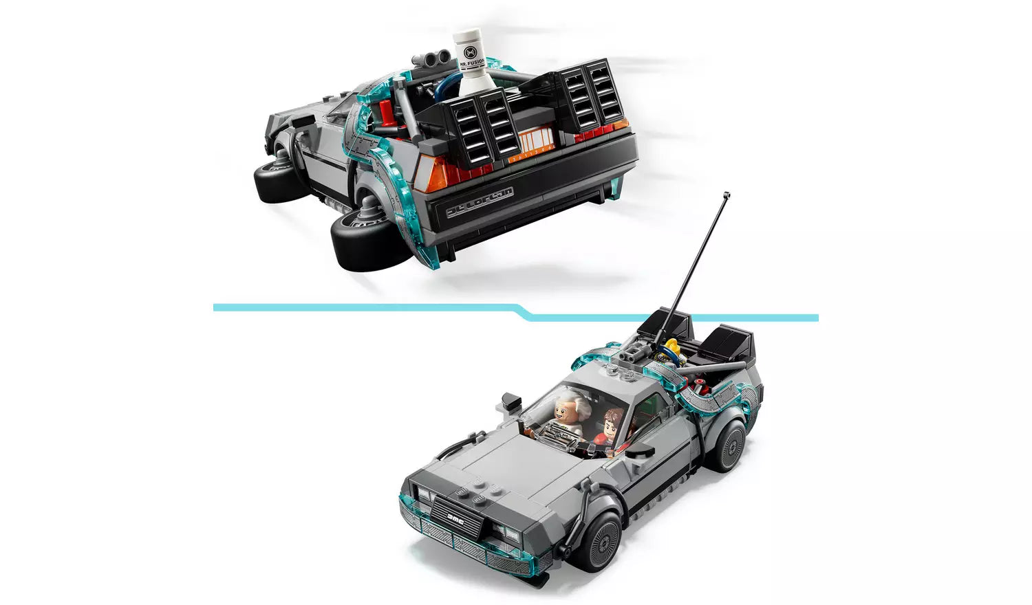 LEGO Speed Champions Back to the Future Time Machine Car Toy Set | Ages 9+ | Model 77256 | New LEGO