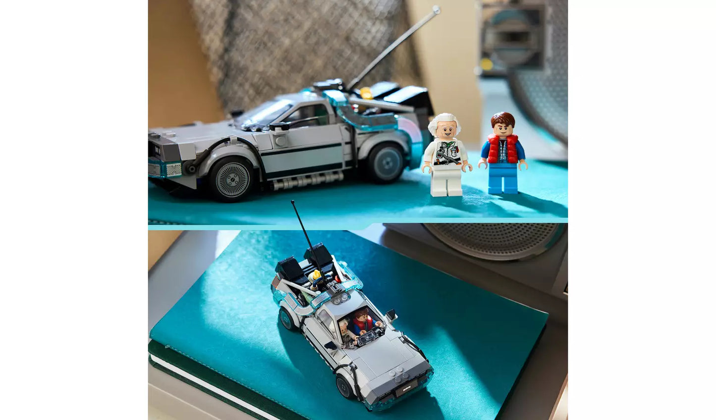 LEGO Speed Champions Back to the Future Time Machine Car Toy Set | Ages 9+ | Model 77256 | New LEGO