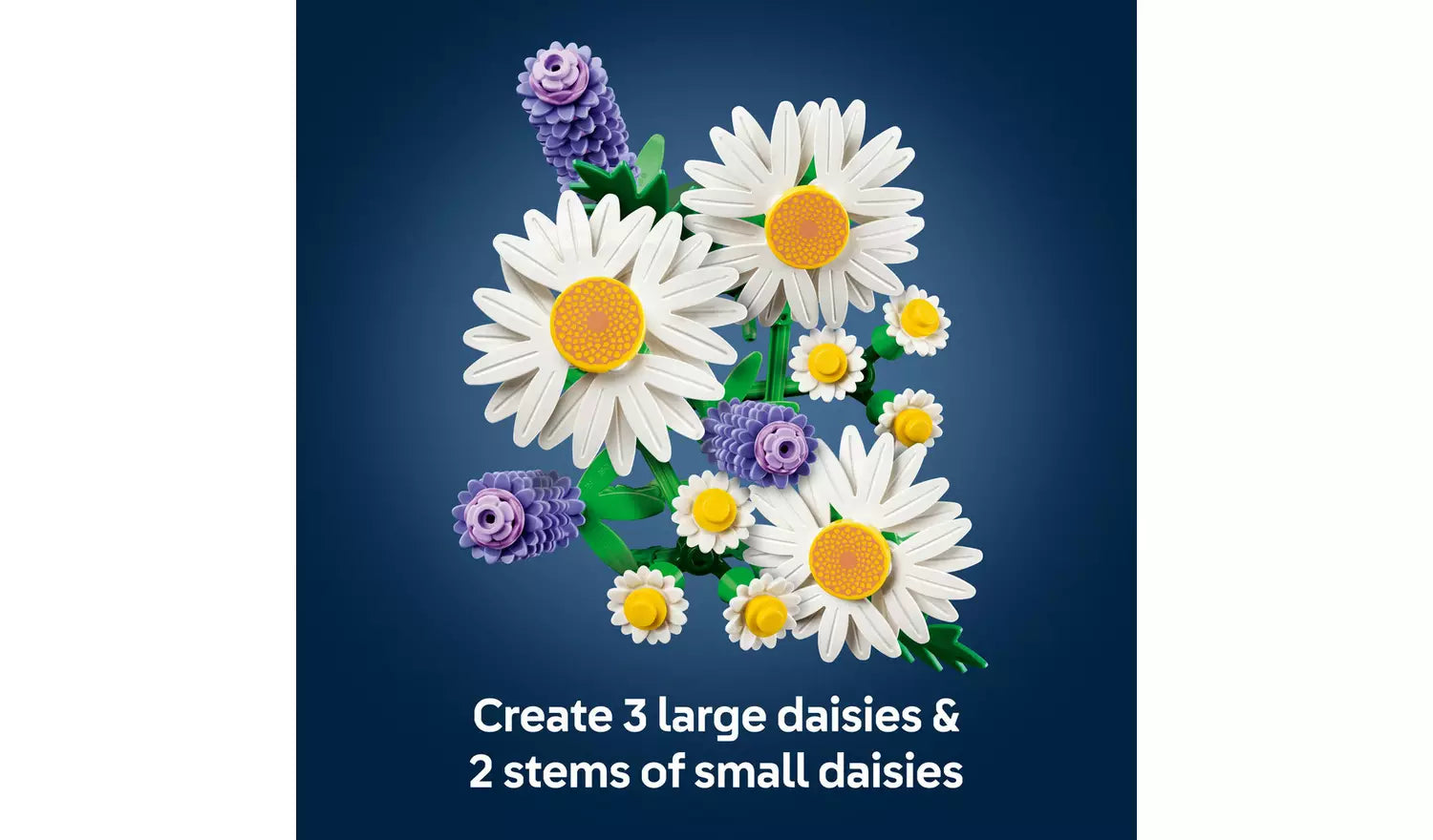 LEGO Botanicals Daisies – Model 11508 | Ages 9+ | 133 Pieces | New LEGO