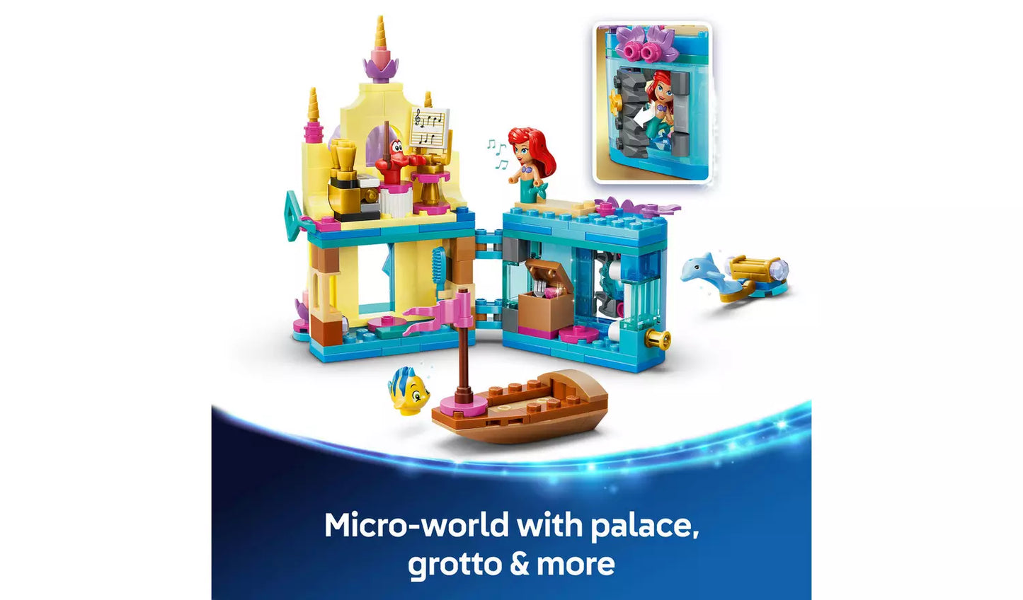 LEGO Disney Princess Ariel’s Magical Mini Palace Toy | Ages 5+ | Model 43285 | New LEGO