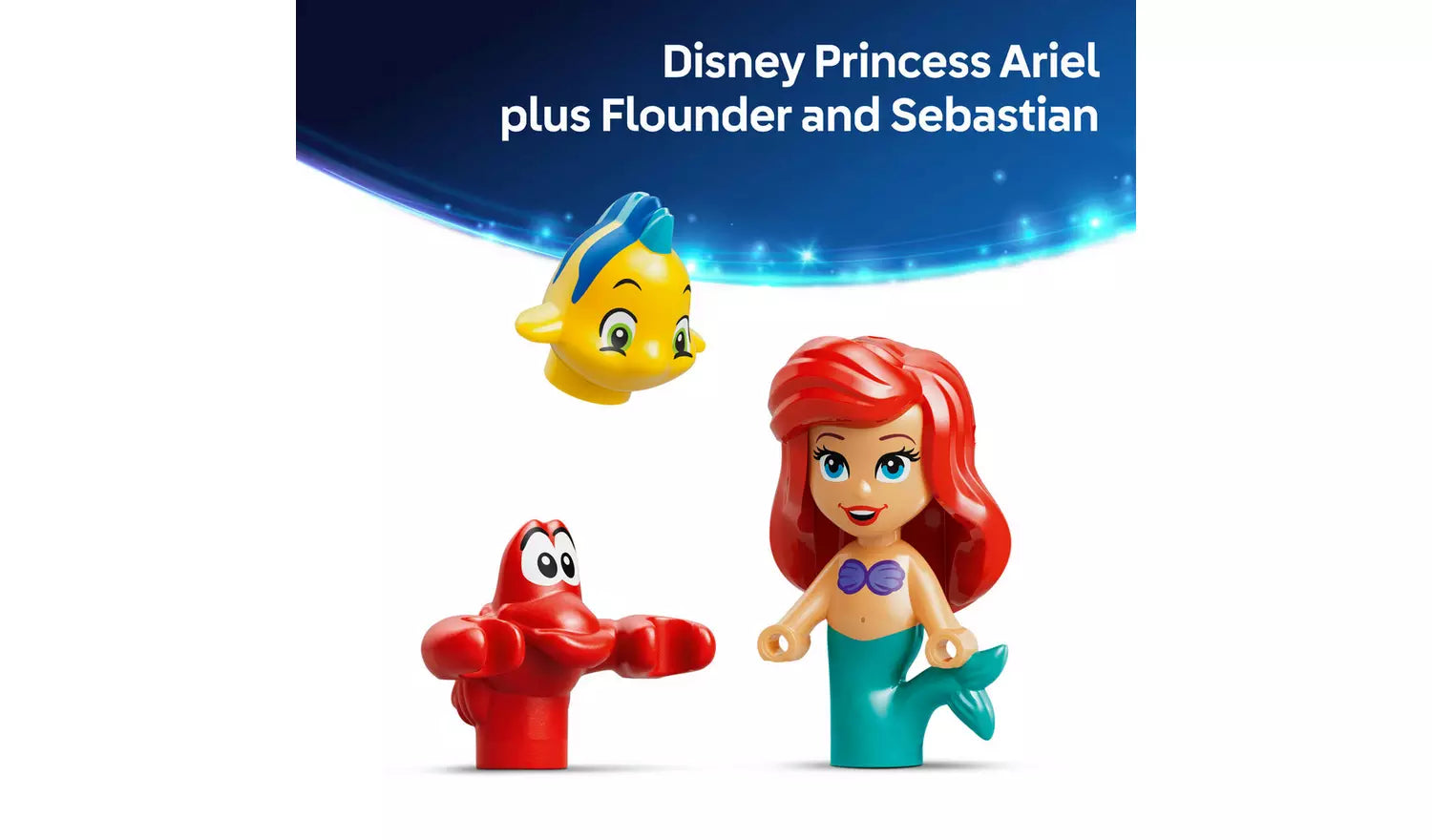 LEGO Disney Princess Ariel’s Magical Mini Palace Toy | Ages 5+ | Model 43285 | New LEGO
