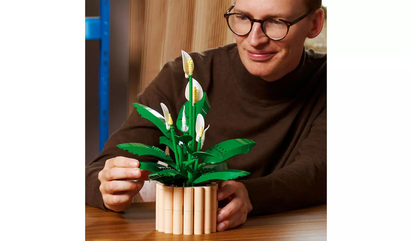 LEGO Botanicals Peace Lily Artificial Plant Set for Adults | Ages 18+ | Model 11504 | NEW LEGO