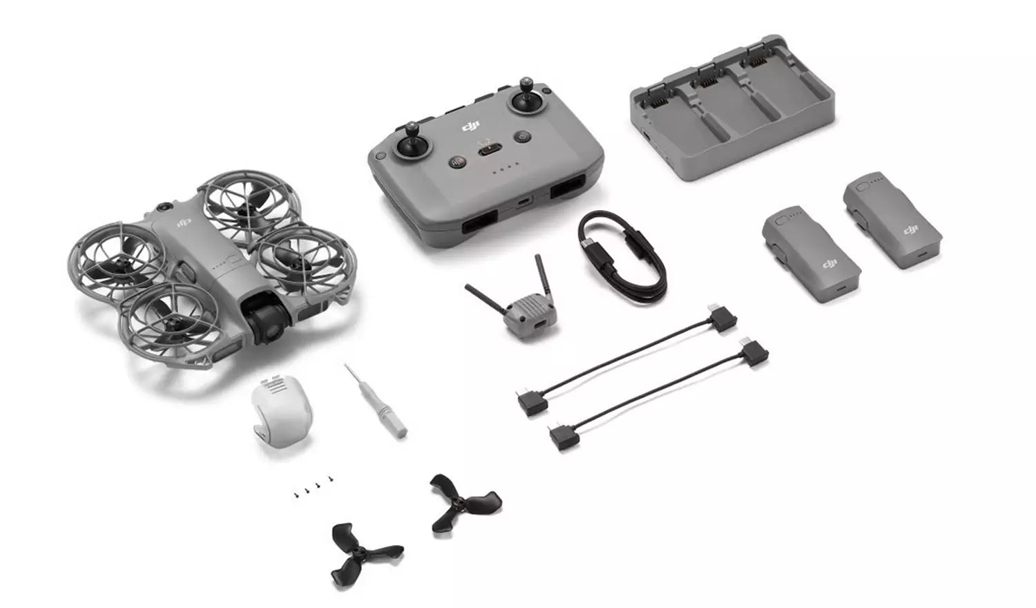 DJI Neo 2 Fly More Drone Combo – Grey (New) DJI