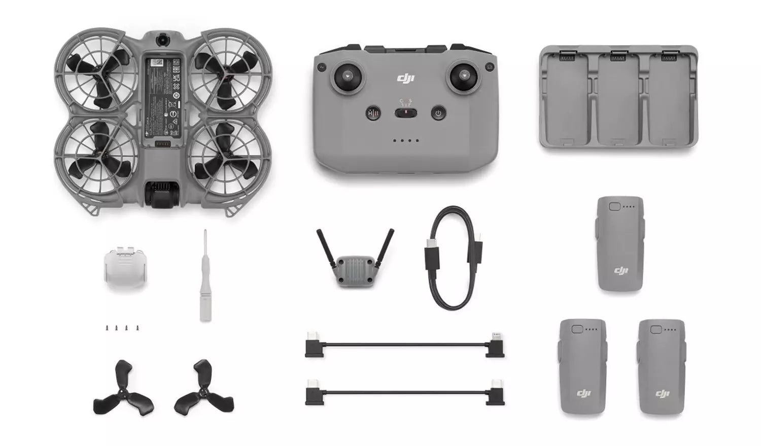 DJI Neo 2 Fly More Drone Combo – Grey (New) DJI