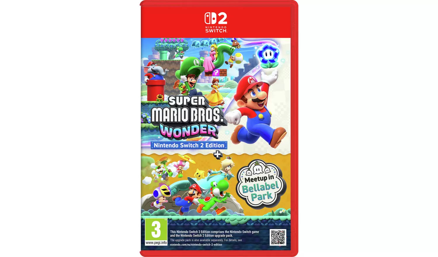 Super Mario Bros. Wonder – Nintendo Switch 2 | Physical Game Disc | 3+ (New) Nintendo