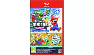 Super Mario Bros. Wonder – Nintendo Switch 2 | Physical Game Disc | 3+ (New) Nintendo