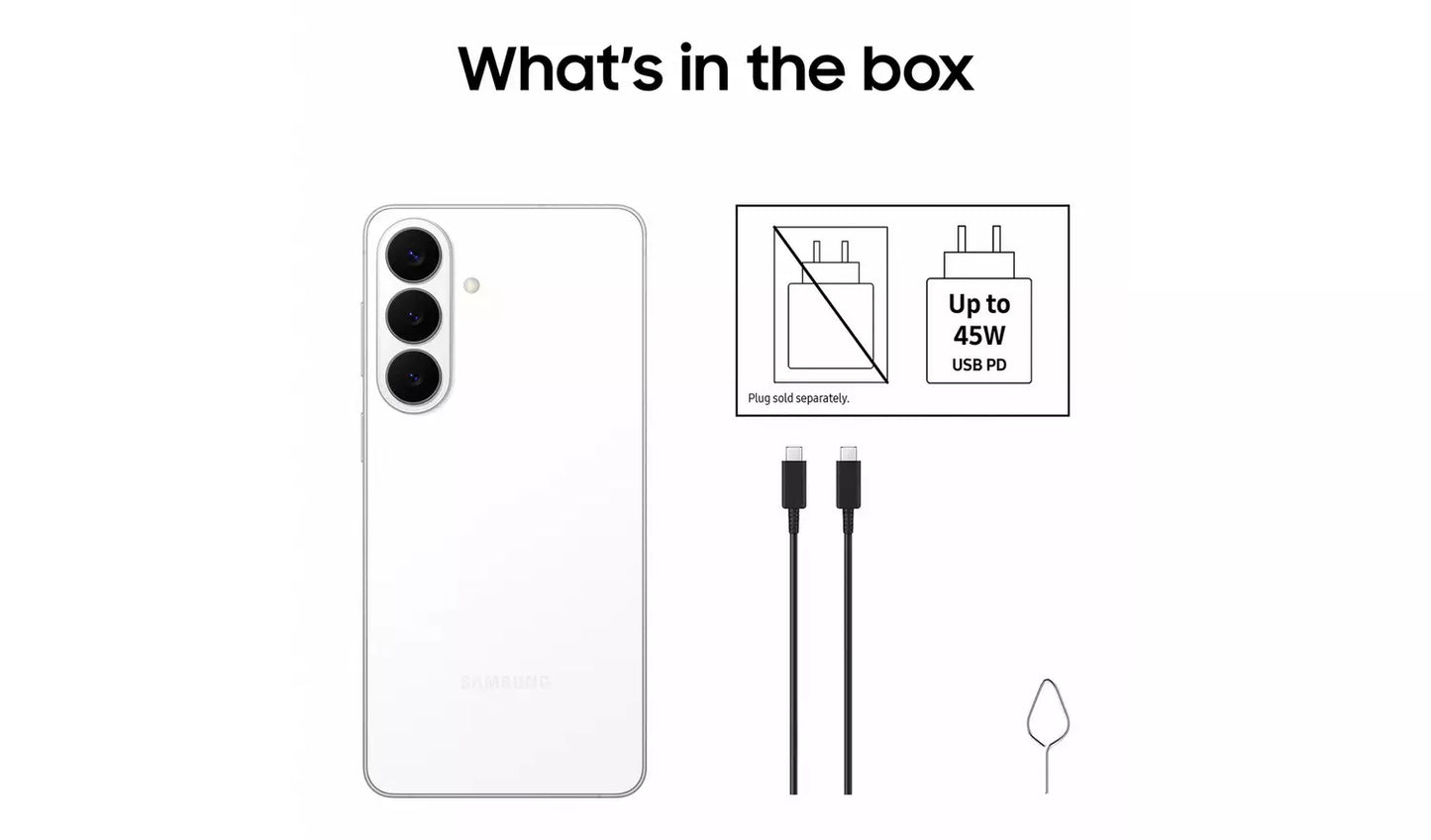 Samsung Galaxy S26 5G 256GB White – New Ai Smartphone Samsung
