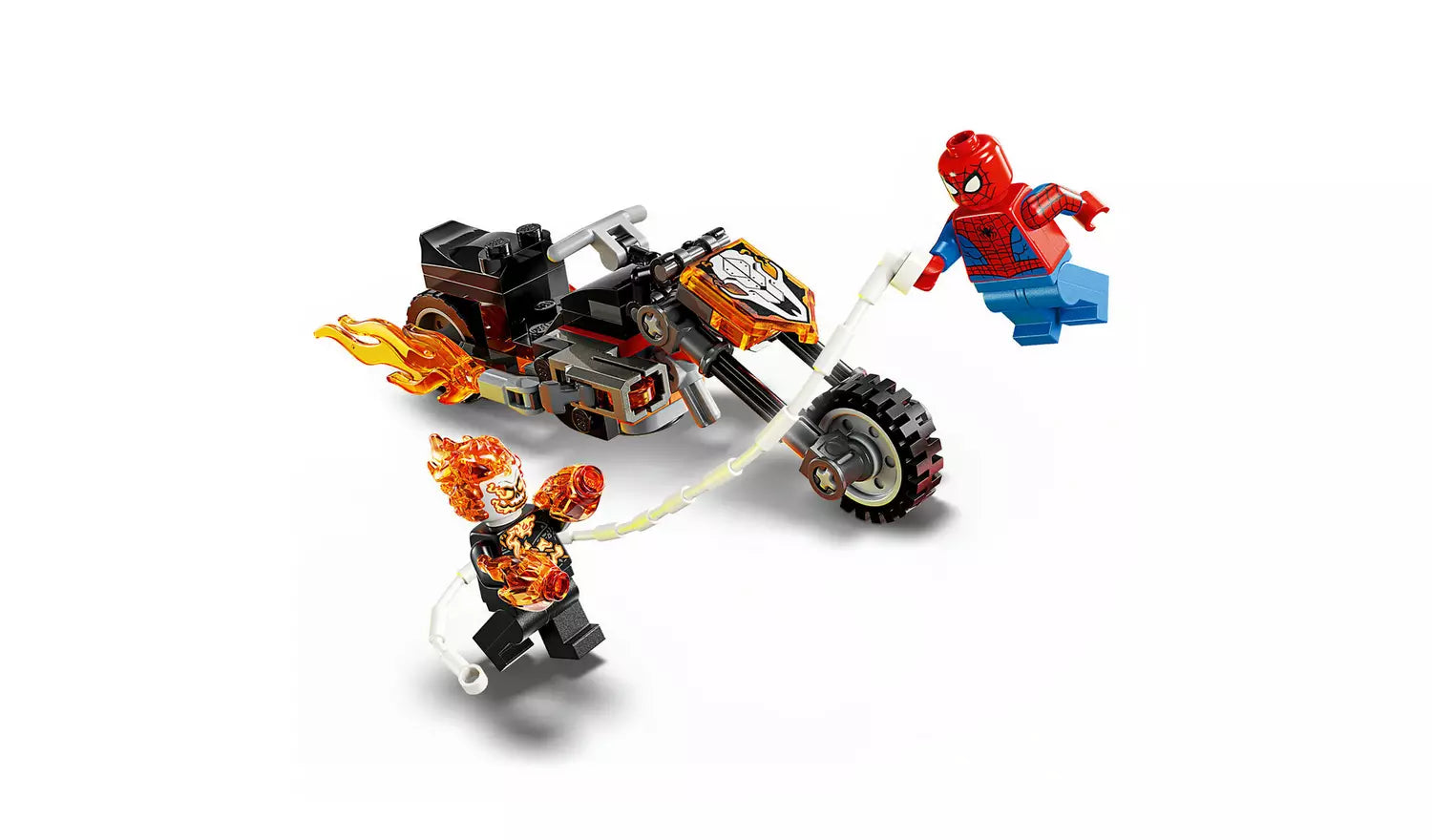 LEGO Marvel Spider-Man vs. Ghost Rider Motorcycle | Ages 6+ | Model 76335 | New LEGO