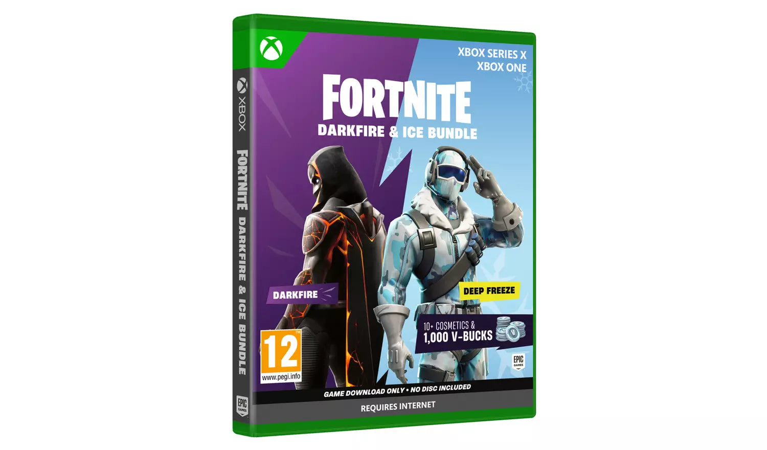 Fortnite: Darkfire & Ice Bundle – Xbox One & Xbox Series X | In-Game Content | 12+ (New) Xbox